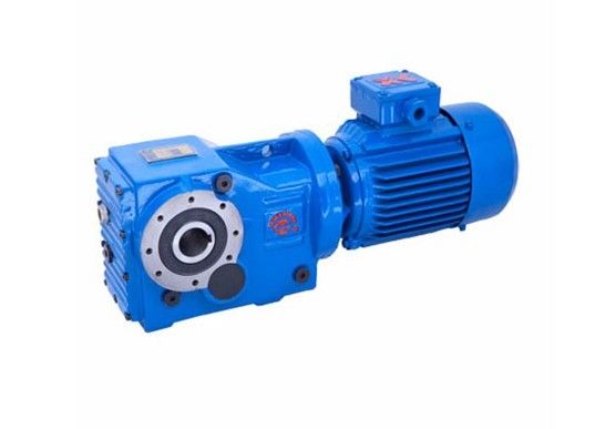 Serie de ángulo recto del CE/ISO 9001 HK del reductor de velocidad del engranaje del motor helicoidal del engranaje cónico