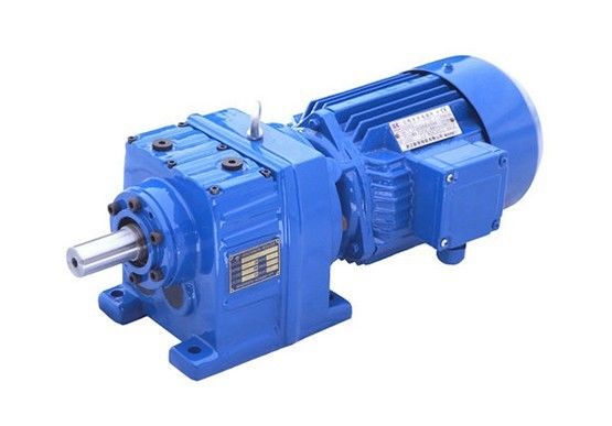 Serie montada pie helicoidal coaxial de la hora de la caja de cambios de la grúa del reductor del engranaje