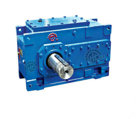 Industria helicoidal montada pie del reductor del engranaje del eje paralelo con el material de la vivienda del bastidor del hierro